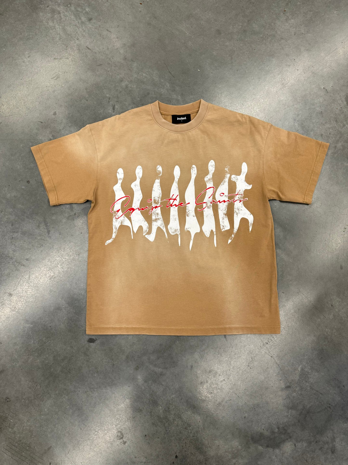Equip The Saints Shirt (Sun-Faded Brown)