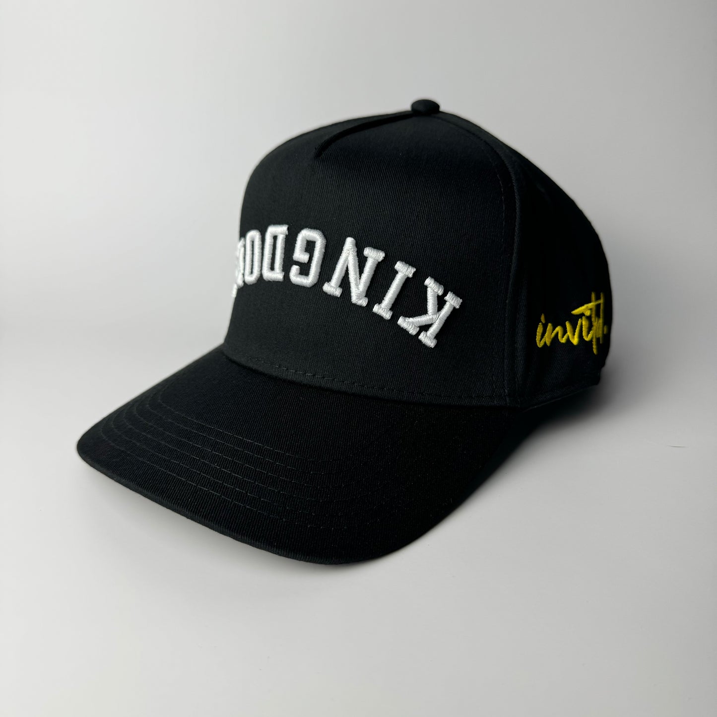 Upside Down Kingdom™ Snapback - CLASSIC BLACK