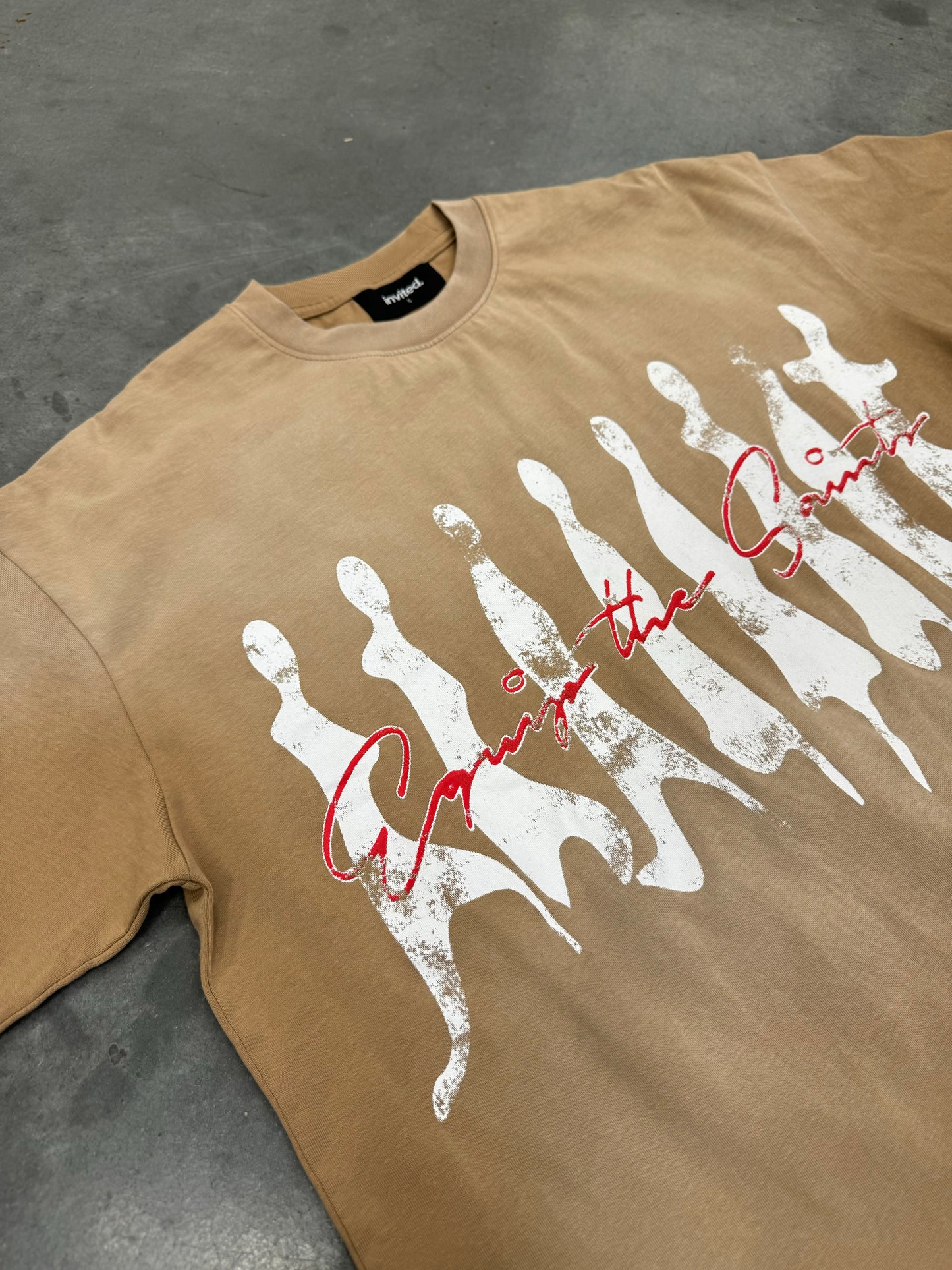 Equip The Saints Shirt (Sun-Faded Brown)