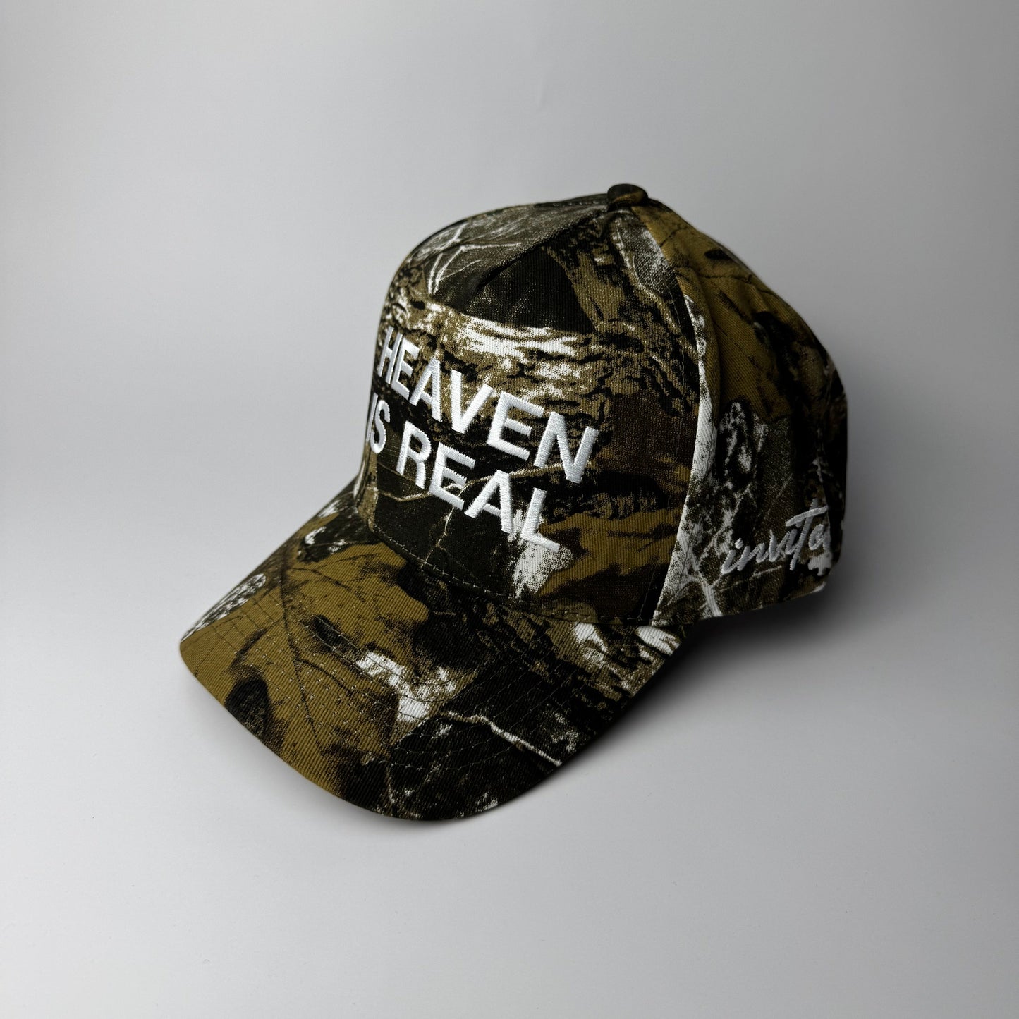 Heaven Is Real Camo Snapback