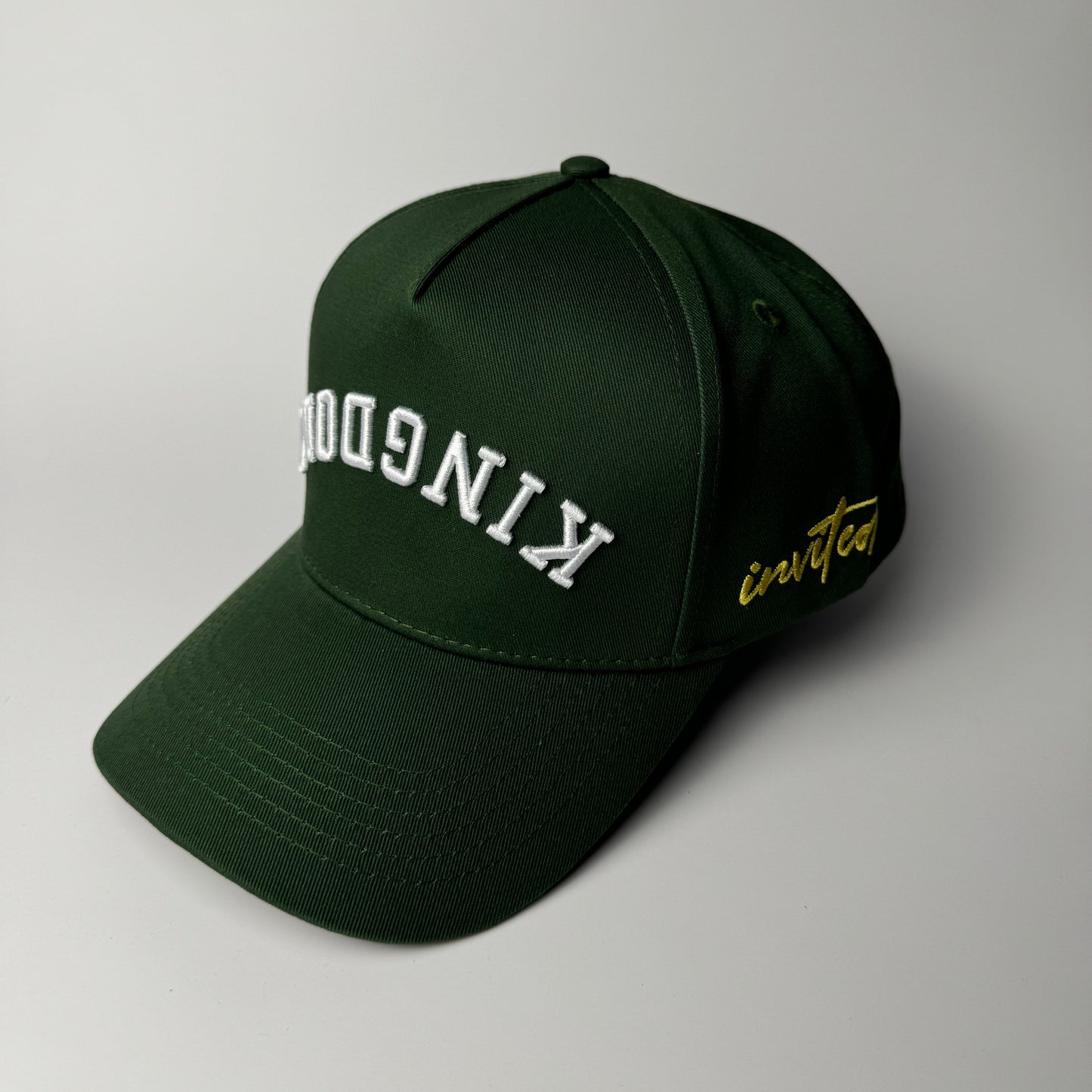 Upside Down Kingdom™ Snapback - FOREST GREEN