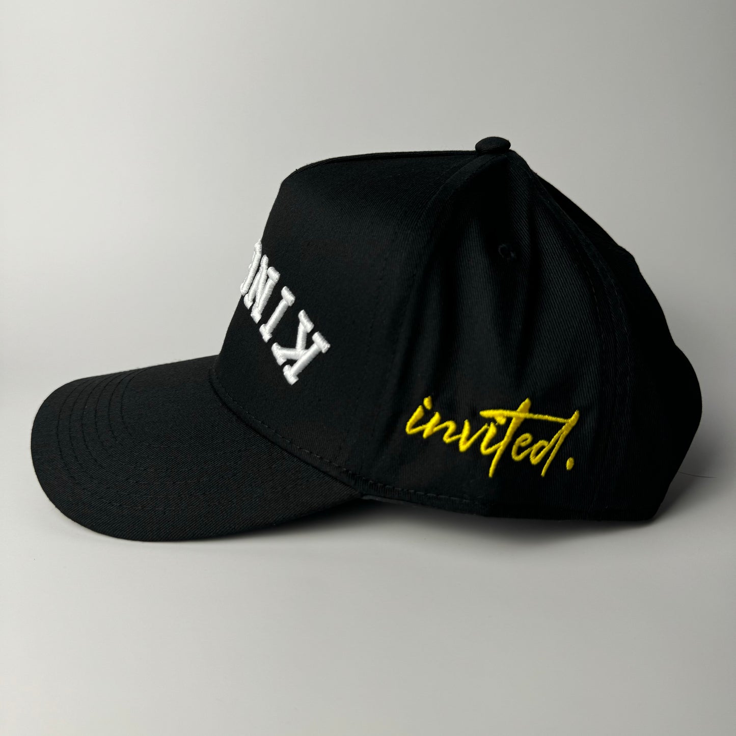 Upside Down Kingdom™ Snapback - CLASSIC BLACK