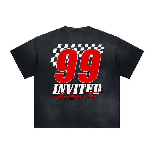 He Leaves The 99 Shirt (Sun-Faded Black)