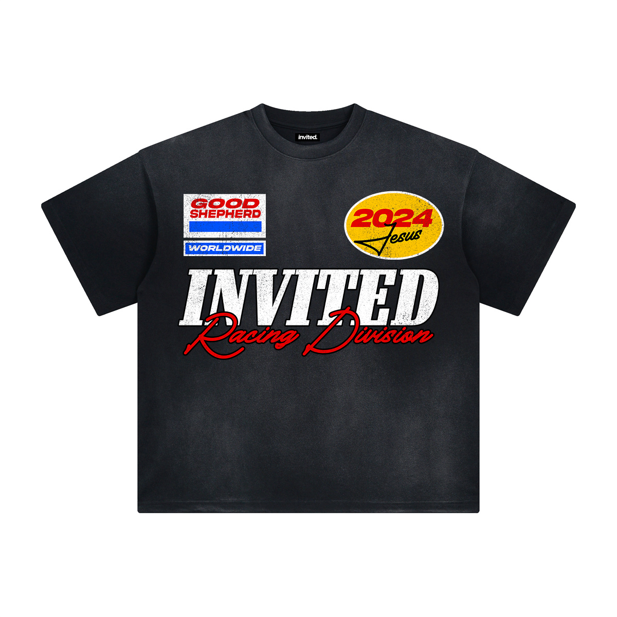 He Leaves The 99 Shirt (Sun-Faded Black)