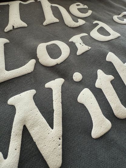 The Lord Be With You Hoodie - Earth Gray (Sun-Faded Brown)