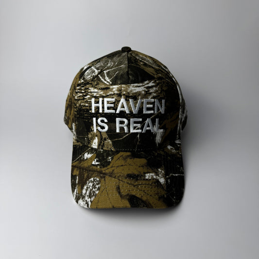 Heaven Is Real Camo Snapback