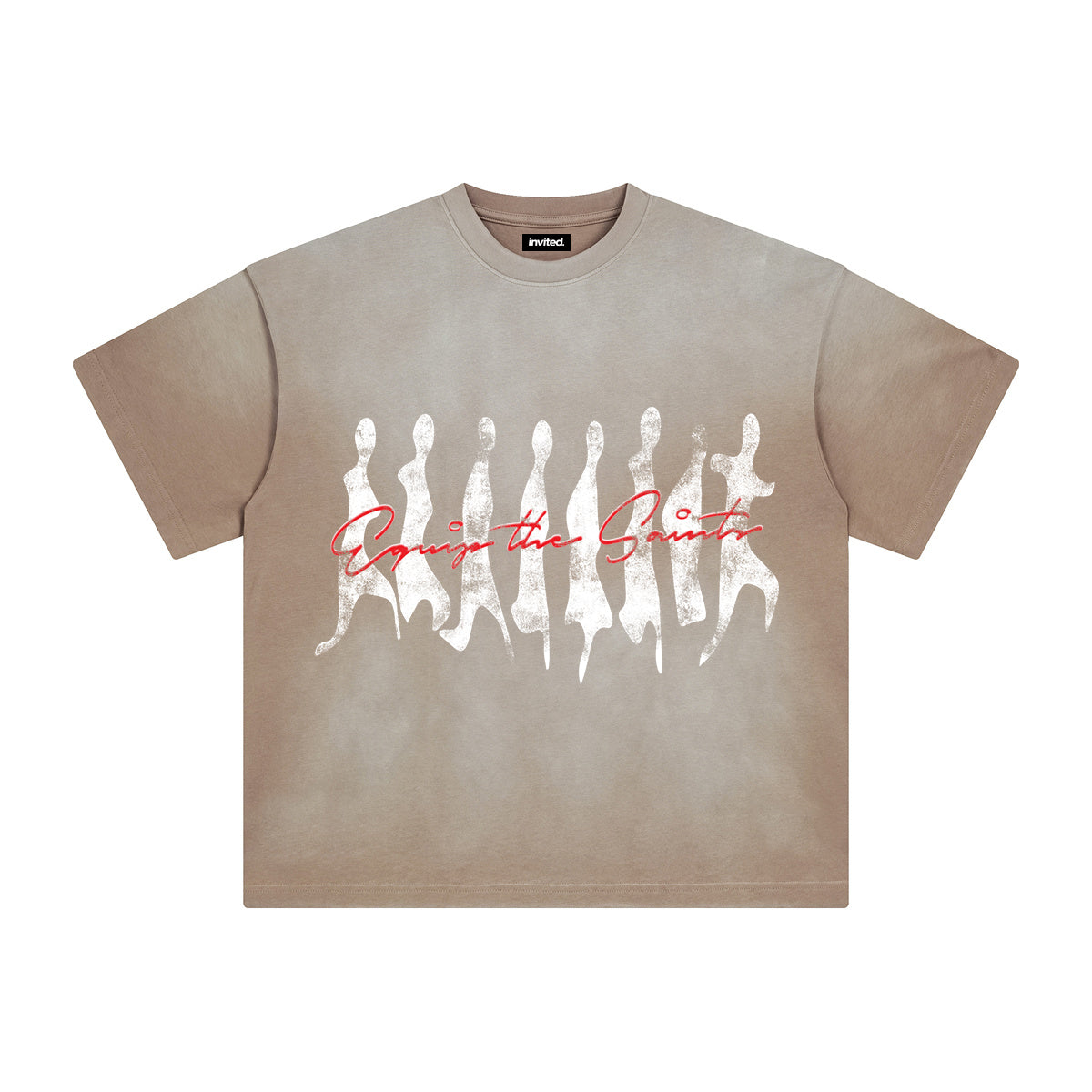 Equip The Saints Shirt (Sun-Faded Brown)